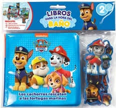 LIBRO PARA LA HORA DEL BAÑO PAW PATROL